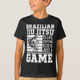 T-shirt Le Jiu Jitsu Brésilien est la vie tout le reste es