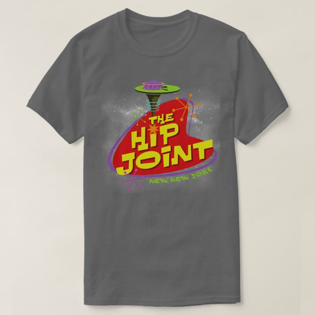 T-shirt Le joint de hanche (Design devant)