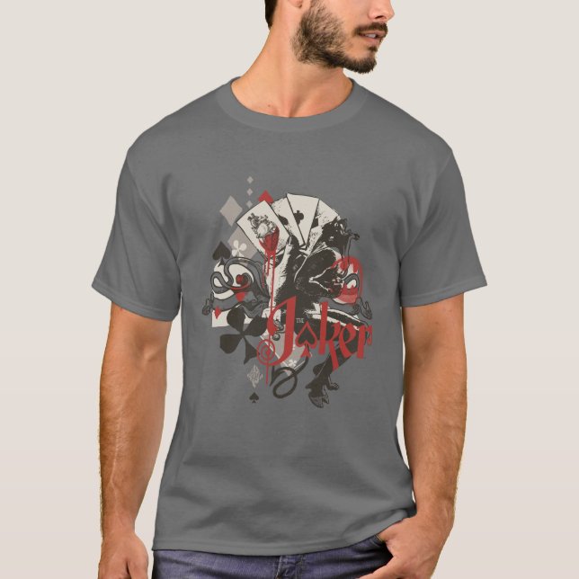 T-shirt Le Joker - 4 As Bleeding Heart Devil (Devant)