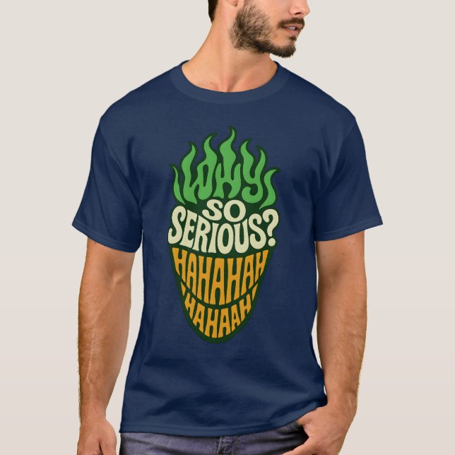 T-shirt Le Joker drôle Halloween (Devant)