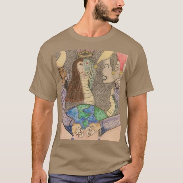 T-shirt le joker et le voleur (Devant)