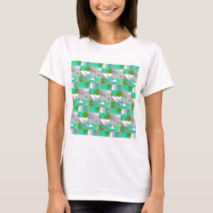 T-shirt Le jouet bloque le vert de petite taille