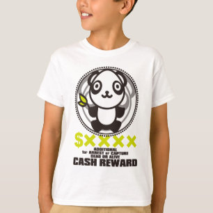 T-shirt Le jouet bourré du panda