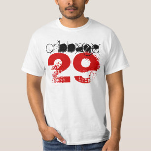 T-shirt le joueur 29 évasifs de cribbage remettent la