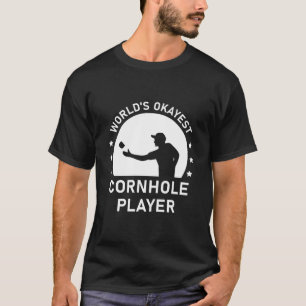 T-shirt Le joueur de cornhole le plus génial du monde - Fu