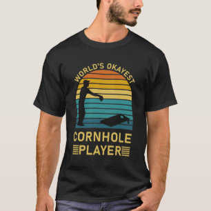 T-shirt Le joueur de cornhole le plus génial du monde - Fu