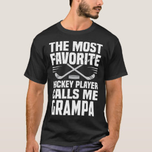 T-shirt Le Joueur De Hockey Le Plus Préféré M'Appelle GRAM
