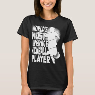 T-shirt Le joueur de kickball le plus moyen du monde Kickb