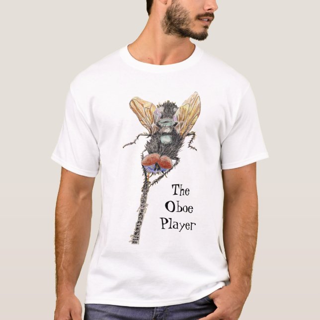 T-shirt Le Joueur de l'Oboe (Devant)