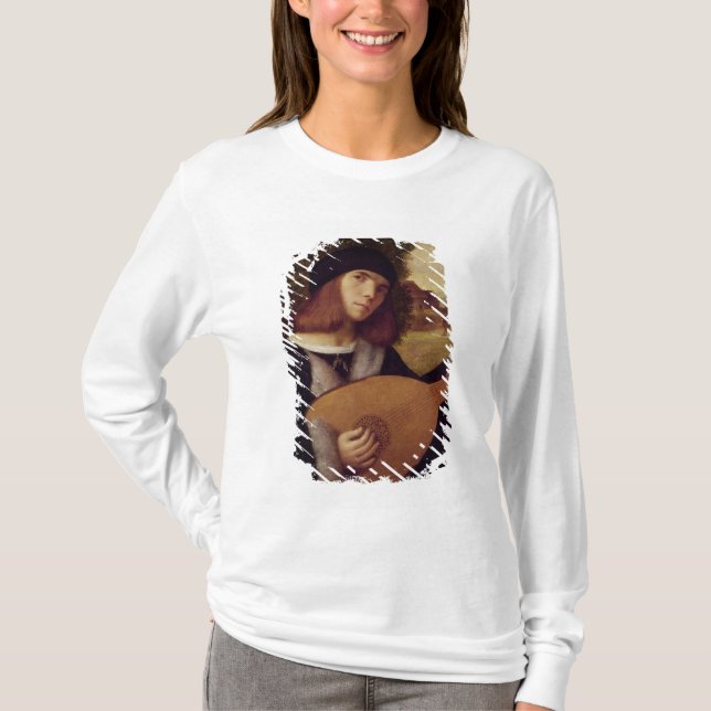 T-shirt Le joueur de luth (Devant)