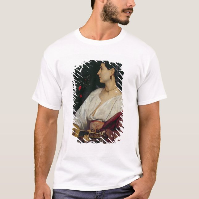 T-shirt Le joueur de mandoline, 1865 (Devant)