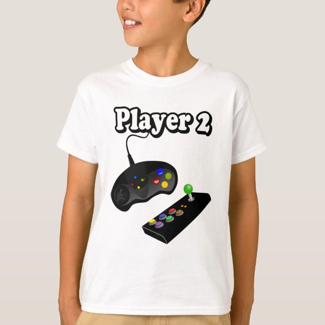 T-shirt Le joueur du Gamer | 2 % pipe% personnalisent (Devant)