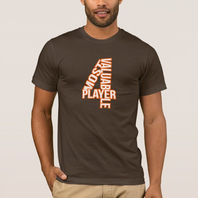 T-shirt Le joueur le plus précieux de Cleveland (Devant)