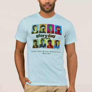 T-shirt Le JOUR 13, jeux, douleur de GLOIRE guérit. Sca de