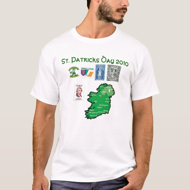 T-shirt Le jour 2010 de St Patrick (Devant)