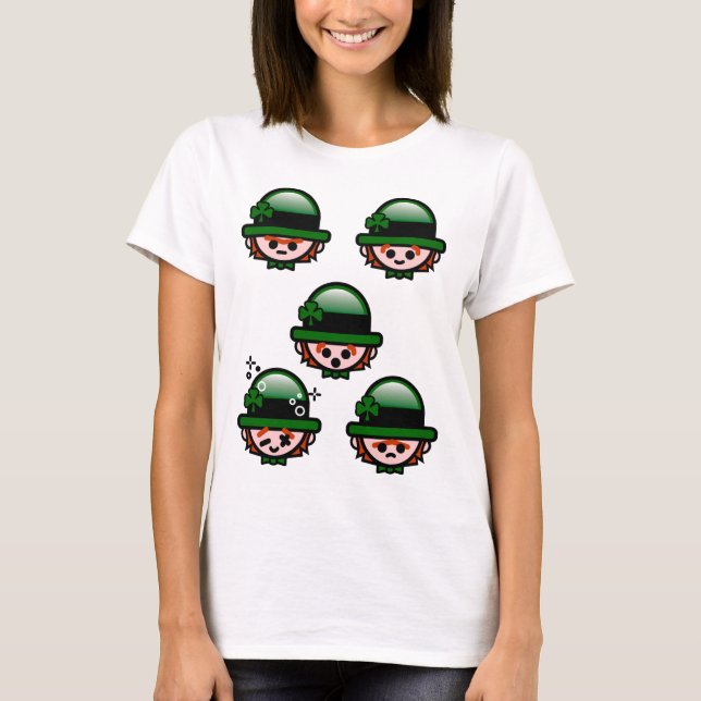 T-shirt Le jour de beaucoup de St Patrick de modes (Devant)