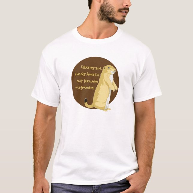 T-shirt Le jour de Groundhog (Devant)