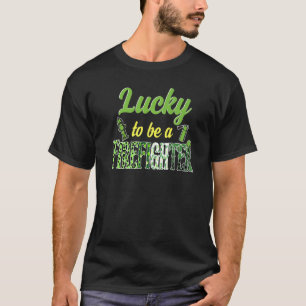T-shirt Le Jour de la Saint Patrick A Plaid Irlandais Pour