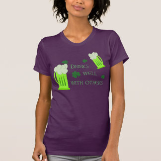 T-shirt Le Jour de la Saint Patrick drôle boit la chemise