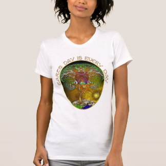 T-shirt Le jour de la terre est chaque jour