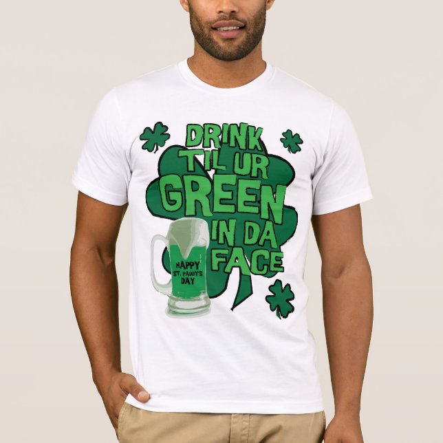 T-shirt Le jour de St Patrick (Devant)