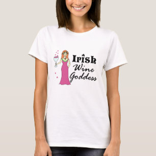 T-shirt Le jour de St Patrick "de déesse irlandaise de