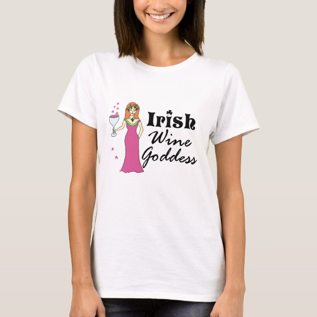 T-shirt Le jour de St Patrick "de déesse irlandaise de (Devant)