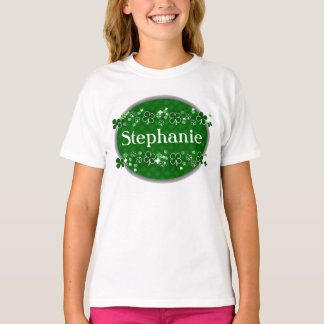 T-shirt Le jour de St Patrick de la fille nommée