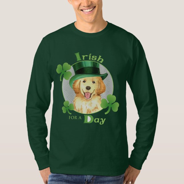 T-shirt Le jour de St Patrick d'or (Devant)
