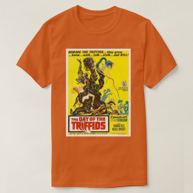 T-shirt Le Jour Des Triffids  (Design devant)