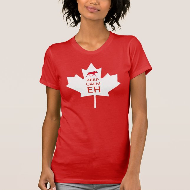 T-shirt Le jour du Canada GARDENT le potentiel (Devant)