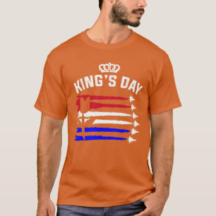 T-shirt Le jour du roi Koningsdag Holland