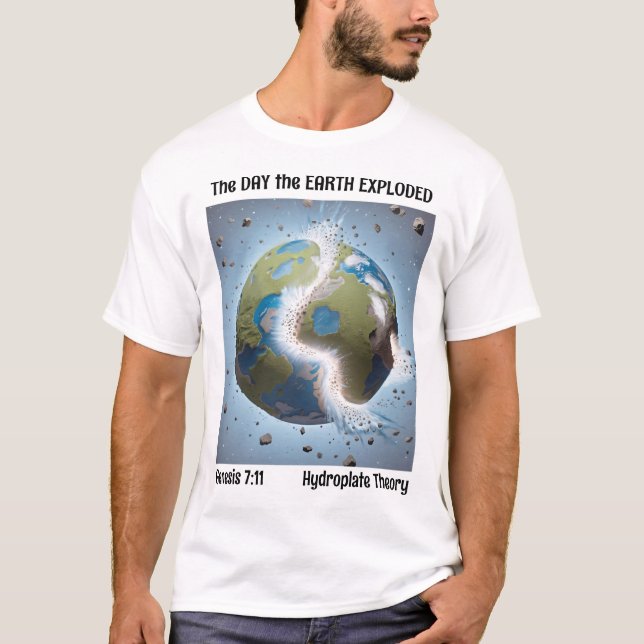 T-shirt Le jour où la Terre a explosé HPT Tshir (Devant)