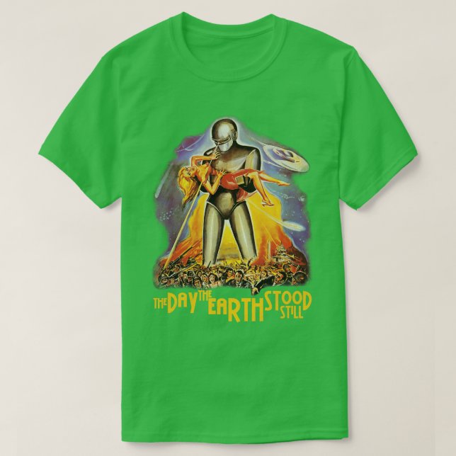 T-shirt Le Jour Où La Terre Est Restée Encore Classique (Design devant)
