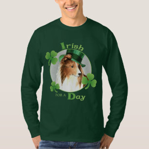T-shirt Le jour Sheltie de St Patrick