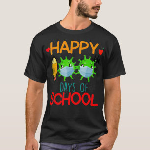 T-shirt Le joyeux 100e jour du costume d'école virtuelle 2