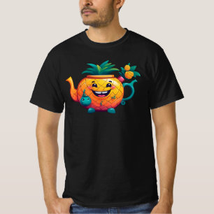 T-shirt Le Joyeux Et Prospère Teapot D'Ananas