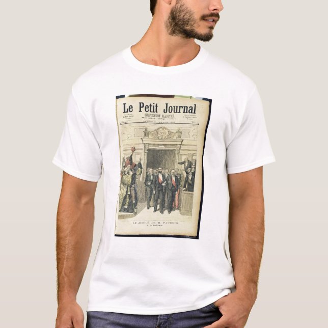 T-shirt Le jubilé de Louis Pasteur chez le Sorbonne (Devant)