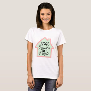 T-shirt Le juge loge pas la chemise de personnes