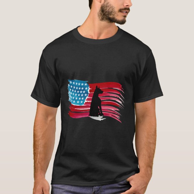 T-shirt Le Juillet Doberman Lover (Devant)