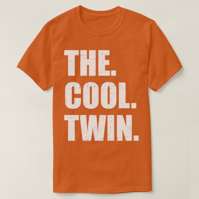 T-shirt Le jumeau cool (Design devant)
