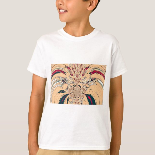 T-shirt Le Kaleidoscope Africain Vibrant : Un Plaisir Pais (Devant)