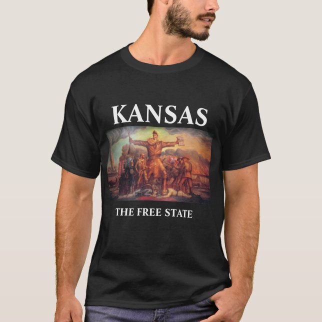 T-shirt Le KANSAS - l'état libre - comporter le prélude (Devant)