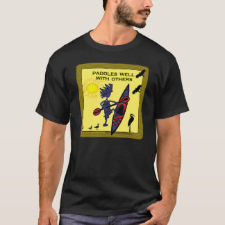 T-shirt Le kayak barbote bien avec d'autres II