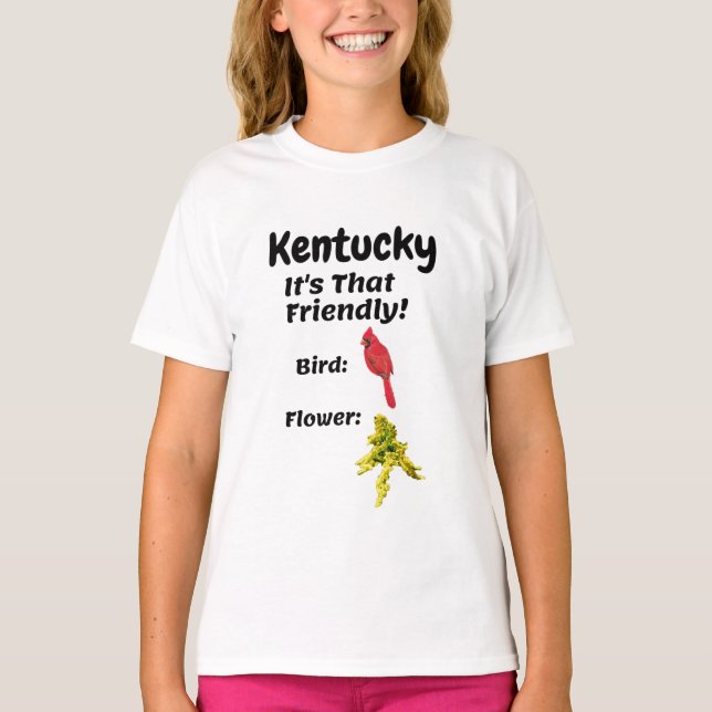 T-shirt Le Kentucky c'est vraiment convivial (Devant)