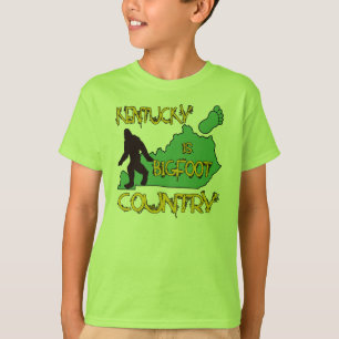 T-shirt Le Kentucky est pays de Bigfoot