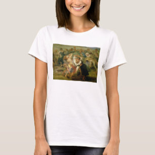T-shirt Le Kermesse, détail de la danse paysanne, c.1635-3