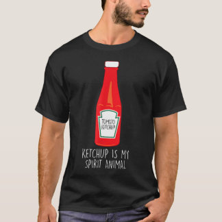 T-shirt Le ketchup drôle est mon esprit