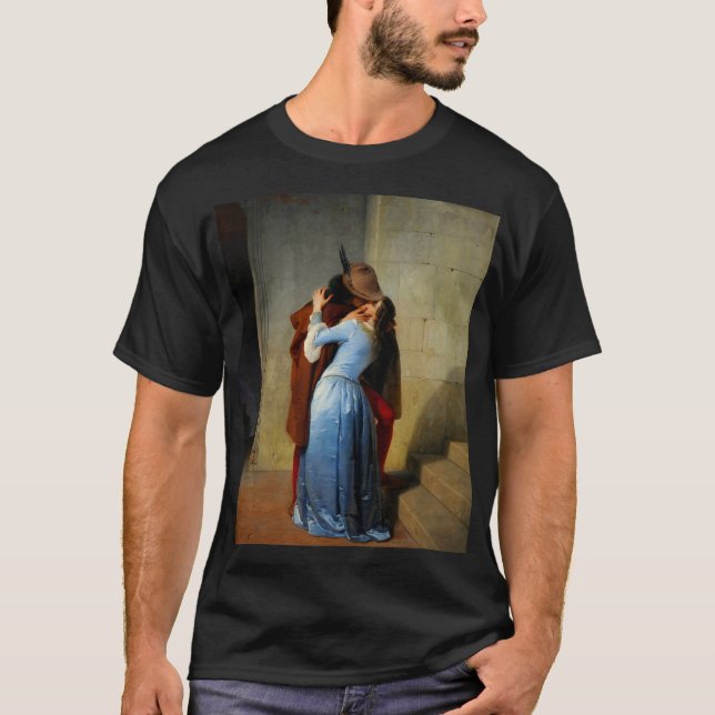 T-shirt Le Kiss Francesco Hayez (Devant)