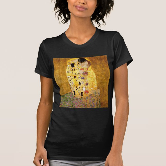 T-shirt Le Kiss Gustav Klimt (Devant)